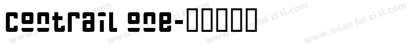 contrail one字体转换